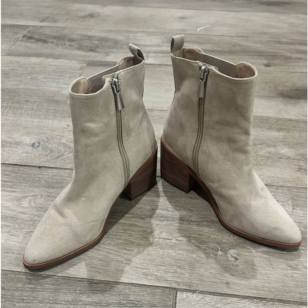 BP WOMENS CANVAS ANKLE BOOT SIZE 7.5